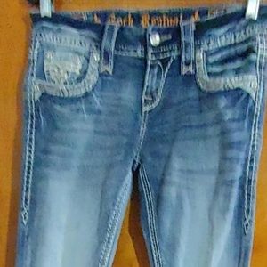 Rock Revival  Jeans  Size 25  Embellished   Skinny  Rona  = Size S